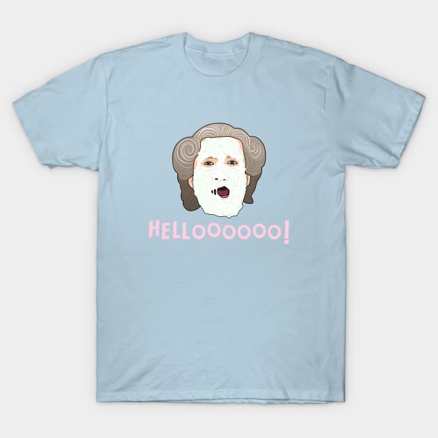 Mrs Doubtfire | Hello T-Shirt by Jakmalone